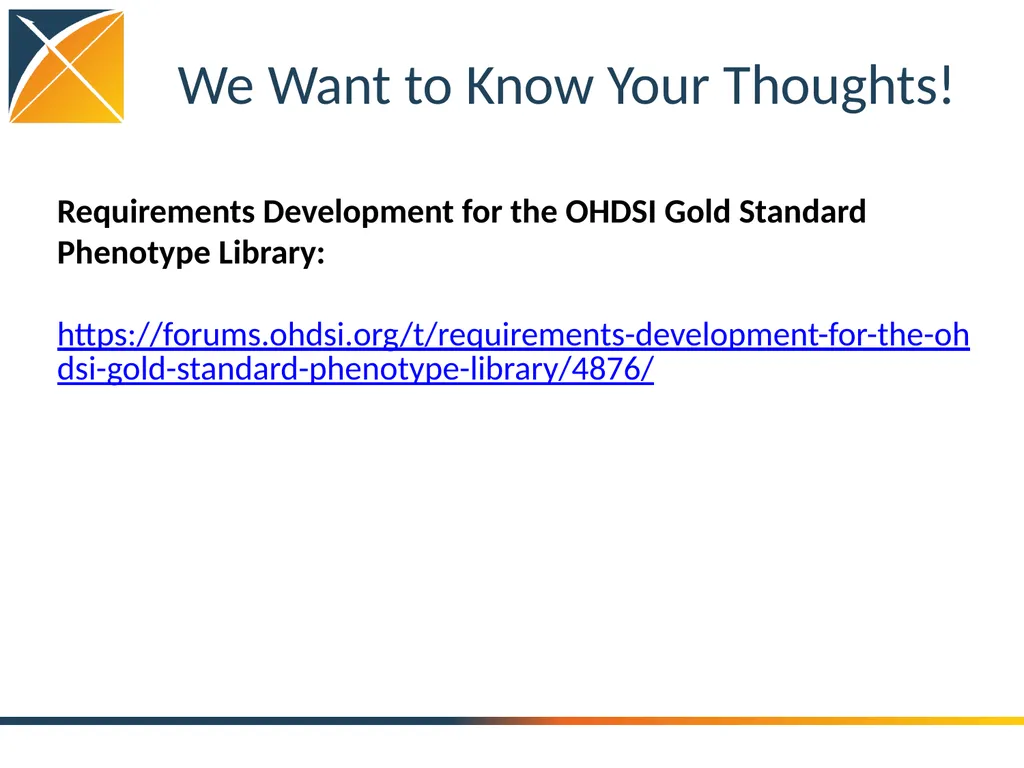 OHDSI Gold Standard Phenotype Library Working - slide 4 of 31