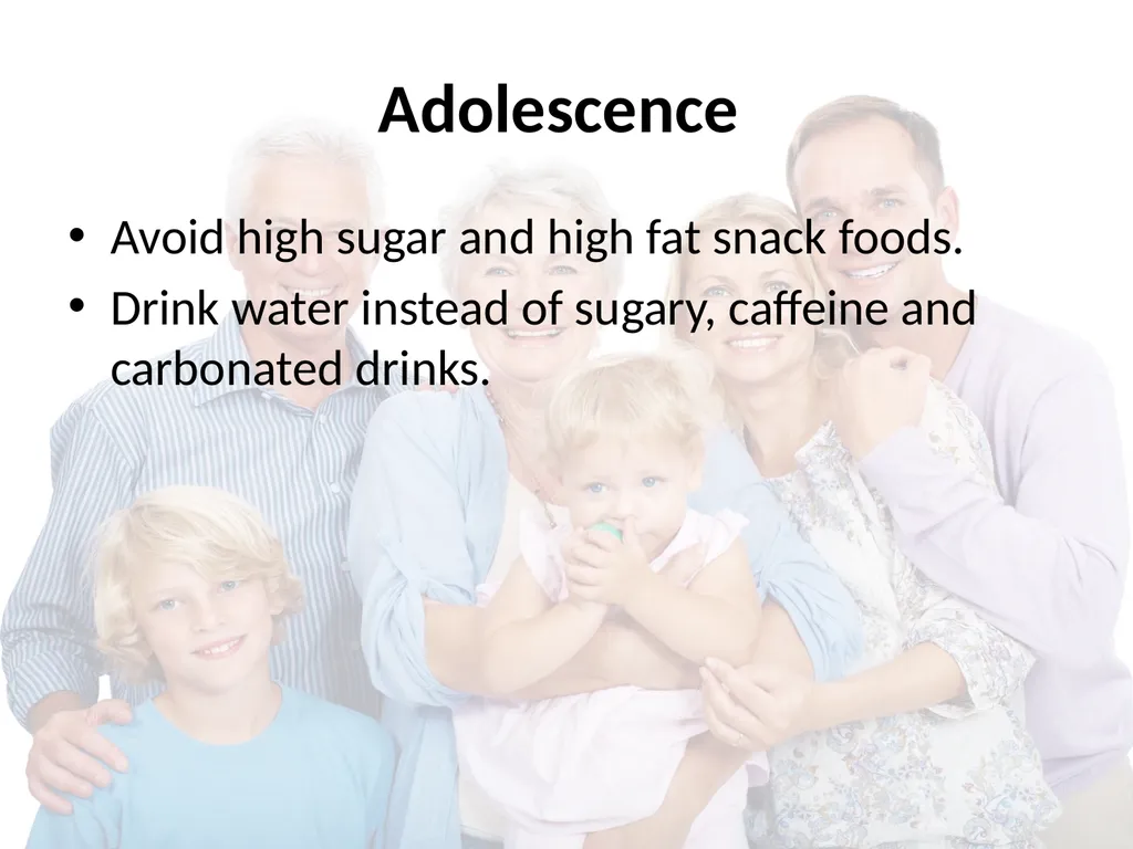 Nutrition Throughout Life Nutritional Needs - slide 11 of 31