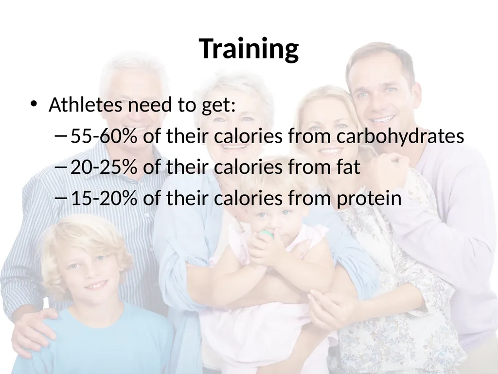Nutrition Throughout Life Nutritional Needs - slide 18 of 31