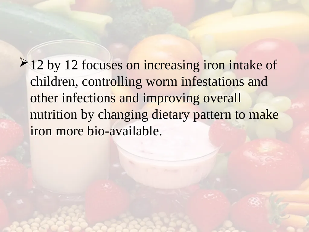 Nutrition COMMUNITY NUTRITION PROGRAMME - slide 27 of 79