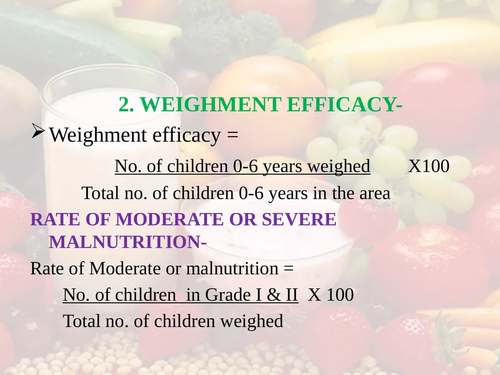 Nutrition COMMUNITY NUTRITION PROGRAMME - slide 54 of 79