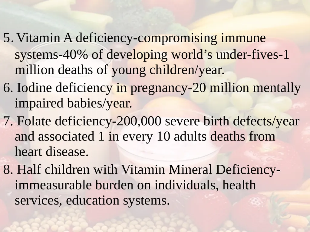 Nutrition COMMUNITY NUTRITION PROGRAMME - slide 9 of 79