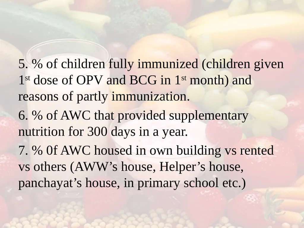 Nutrition COMMUNITY NUTRITION PROGRAMME - slide 56 of 79