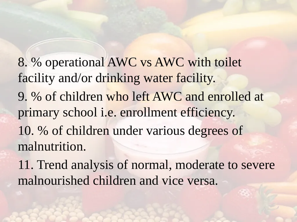 Nutrition COMMUNITY NUTRITION PROGRAMME - slide 57 of 79