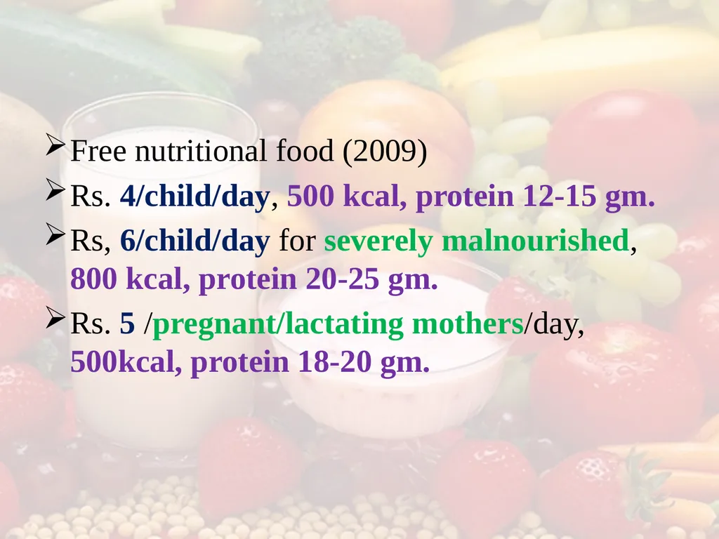 Nutrition COMMUNITY NUTRITION PROGRAMME - slide 44 of 79