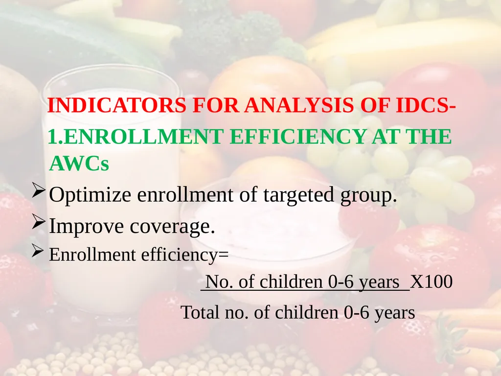 Nutrition COMMUNITY NUTRITION PROGRAMME - slide 53 of 79