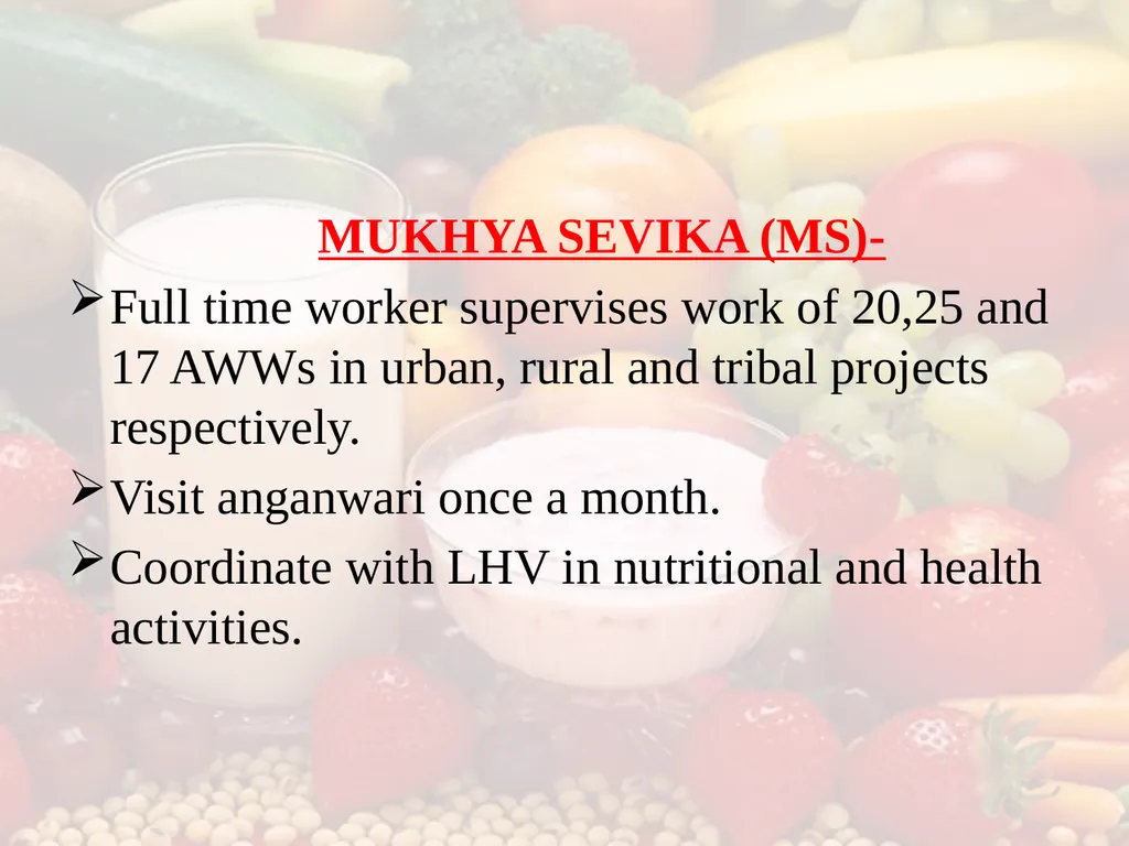 Nutrition COMMUNITY NUTRITION PROGRAMME - slide 51 of 79