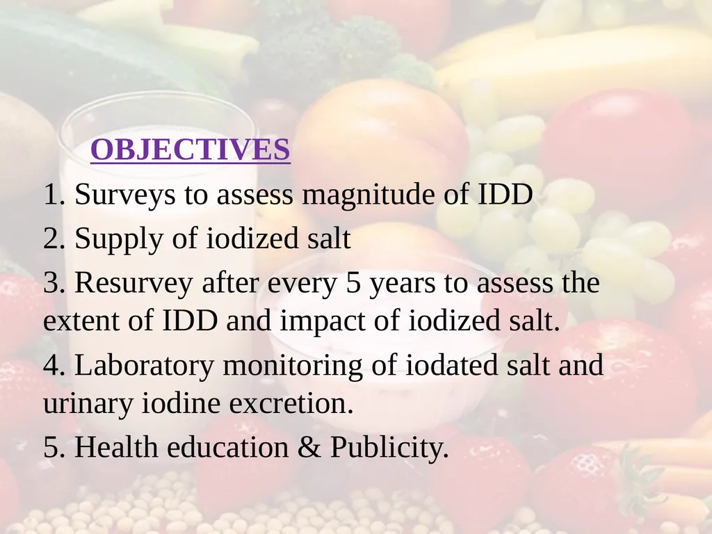 Nutrition COMMUNITY NUTRITION PROGRAMME - slide 32 of 79
