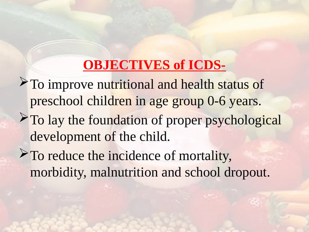 Nutrition COMMUNITY NUTRITION PROGRAMME - slide 40 of 79
