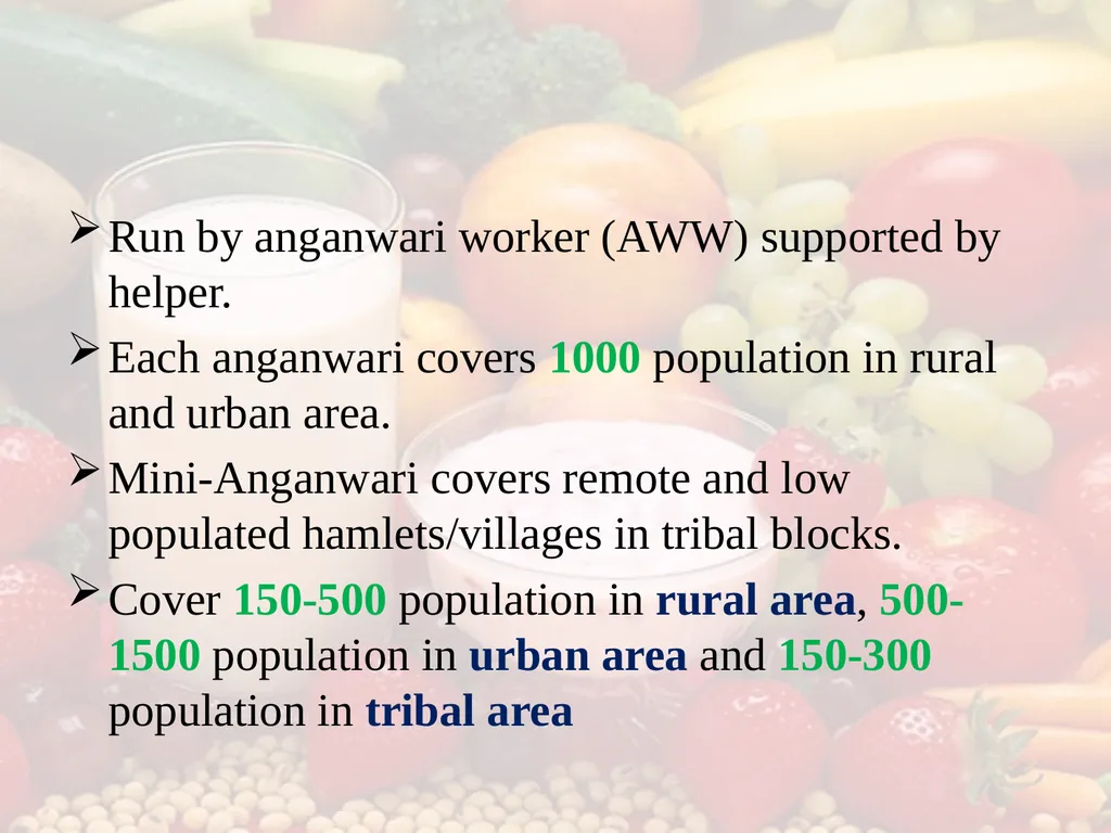 Nutrition COMMUNITY NUTRITION PROGRAMME - slide 43 of 79