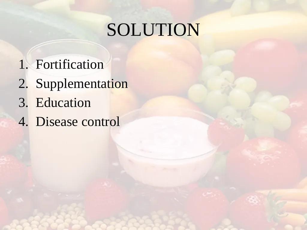 Nutrition COMMUNITY NUTRITION PROGRAMME - slide 10 of 79