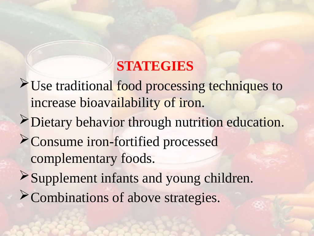 Nutrition COMMUNITY NUTRITION PROGRAMME - slide 24 of 79