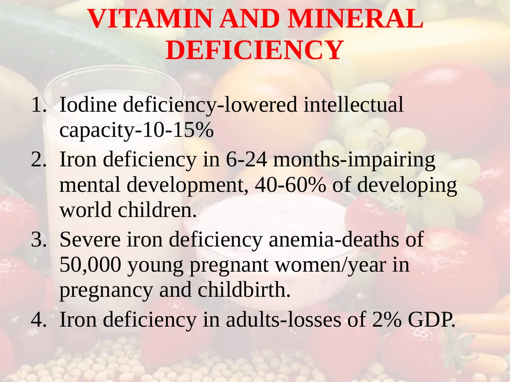 Nutrition COMMUNITY NUTRITION PROGRAMME - slide 8 of 79