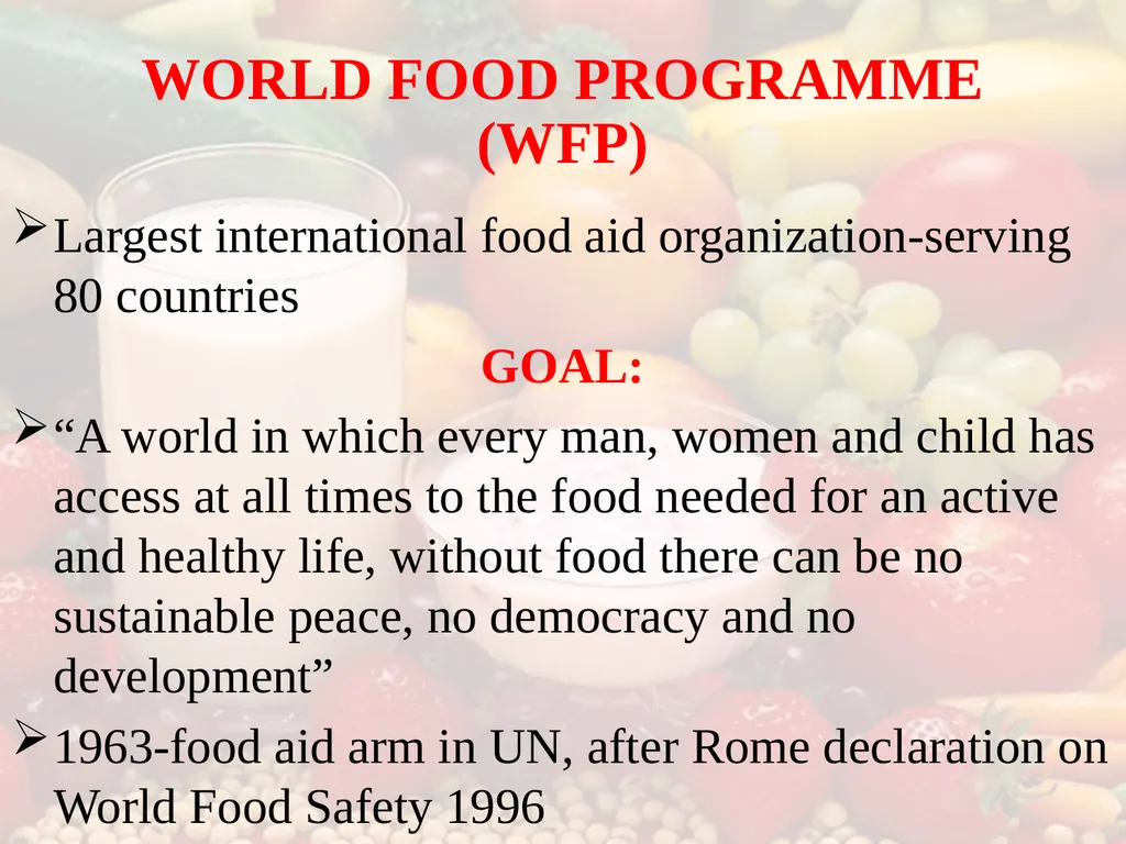 Nutrition COMMUNITY NUTRITION PROGRAMME - slide 76 of 79