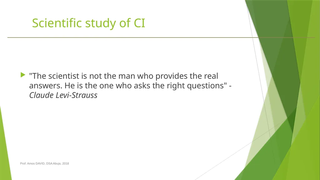 Feature engineering Prof. Amos DAVID Prof. Amos - slide 3 of 25