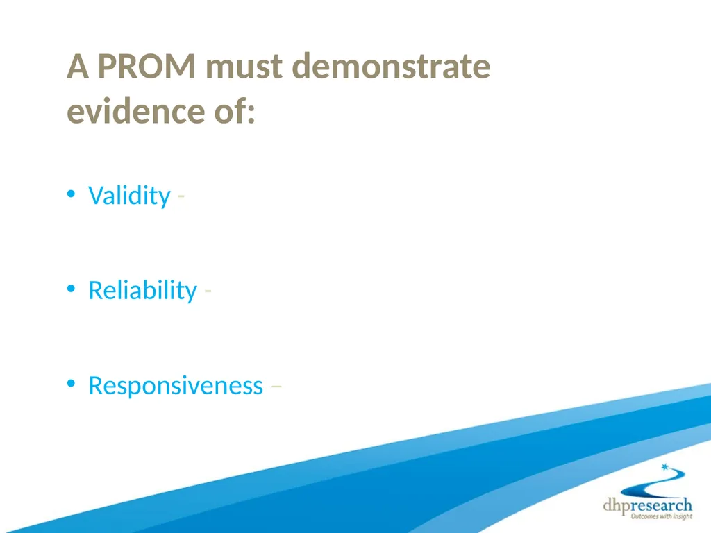 Dr Keith Meadows, DHP Research & Consultancy Ltd - slide 4 of 10