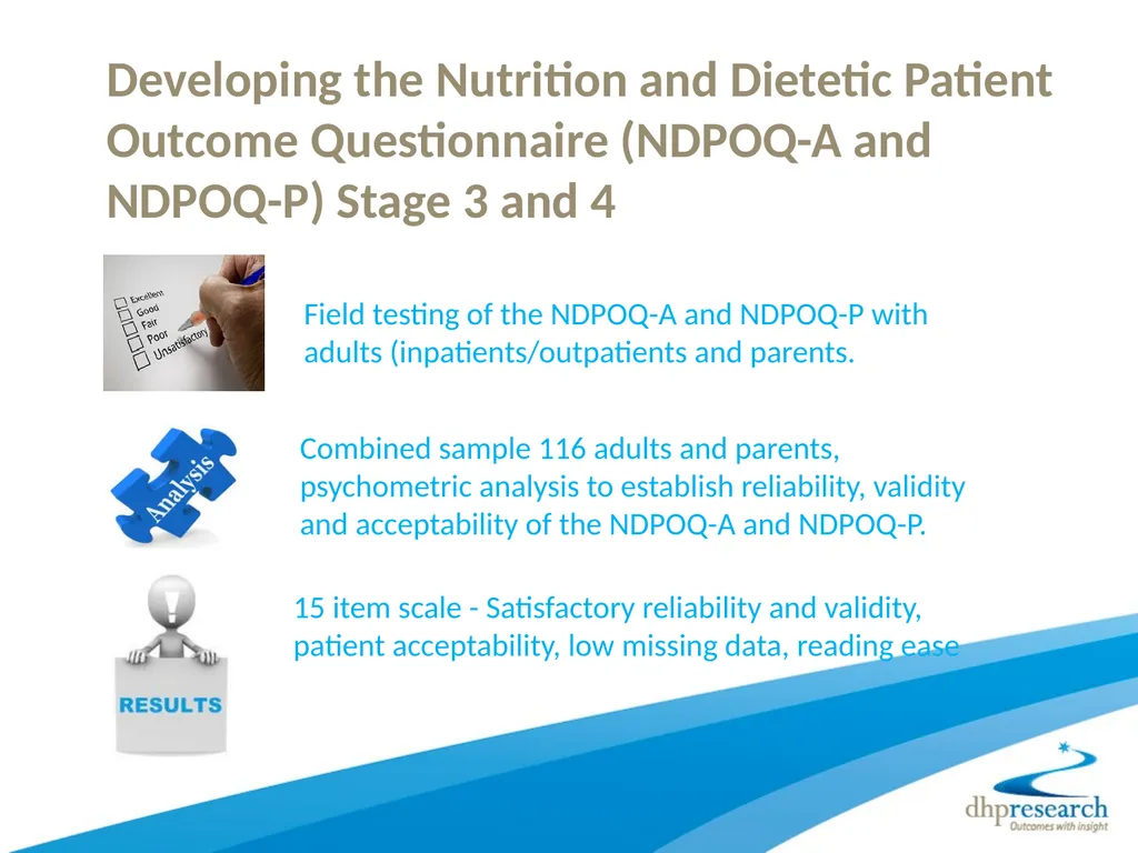 Dr Keith Meadows, DHP Research & Consultancy Ltd - slide 7 of 10