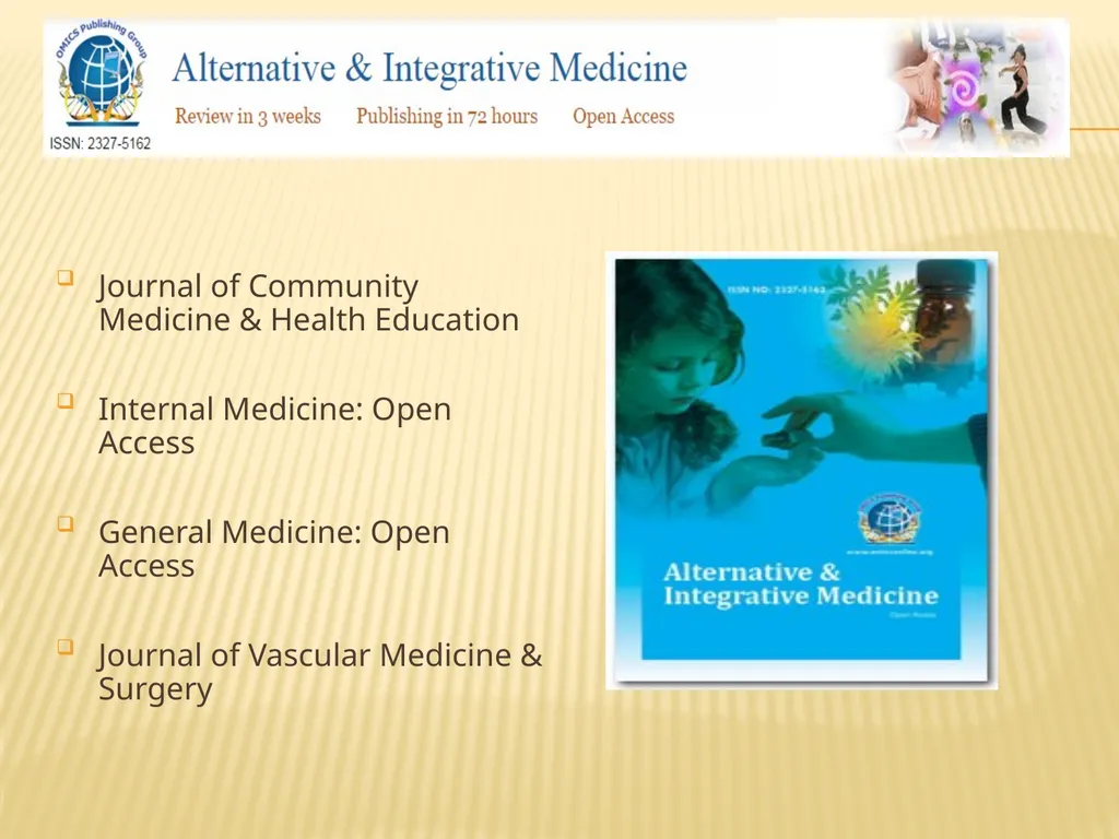 OMICS Group Contact us at: - slide 10 of 12