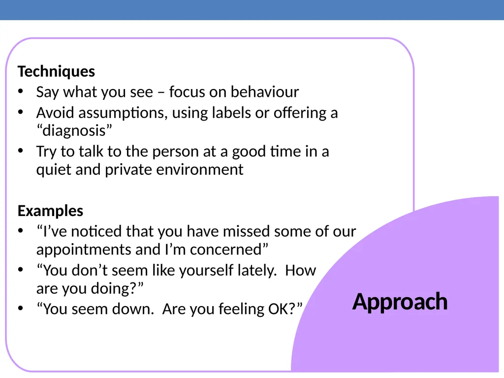 Mental Health education Dr. Mike Condra - slide 19 of 26