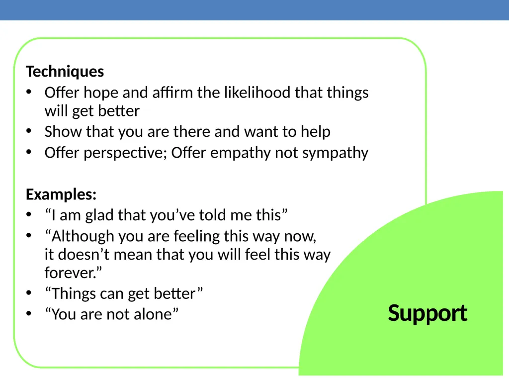 Mental Health education Dr. Mike Condra - slide 21 of 26
