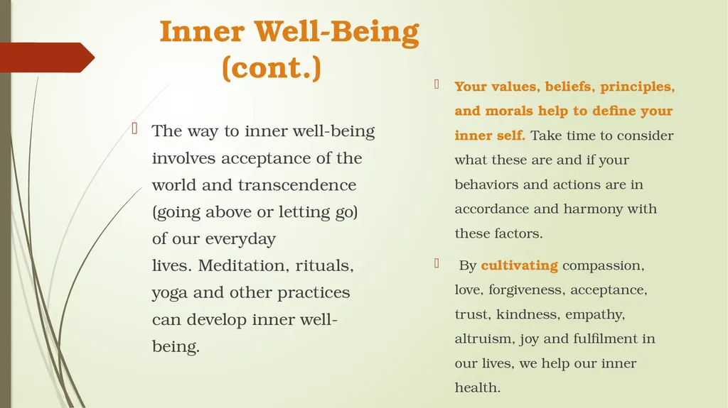 Strengthening Your Inner Well-Being! An “Each Mind - slide 7 of 27