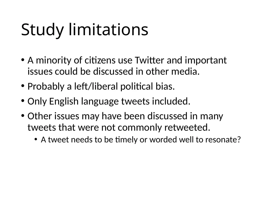 Retweeting COVID-19 disability issues: Risks, - slide 17 of 18