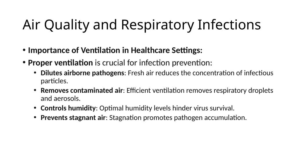 Infection Control and Prevention in Environmental - slide 23 of 49