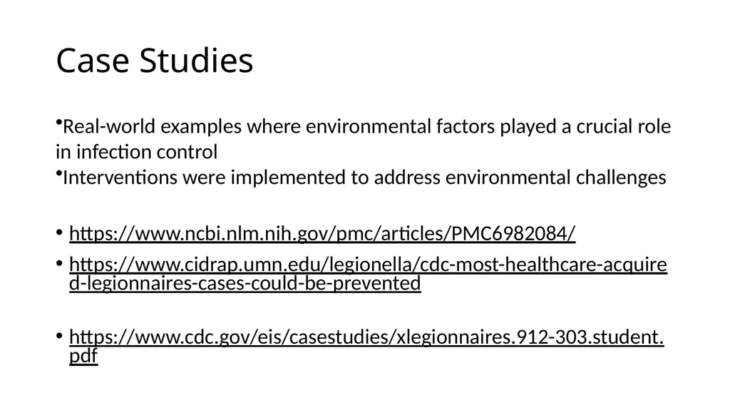 Infection Control and Prevention in Environmental - slide 36 of 49
