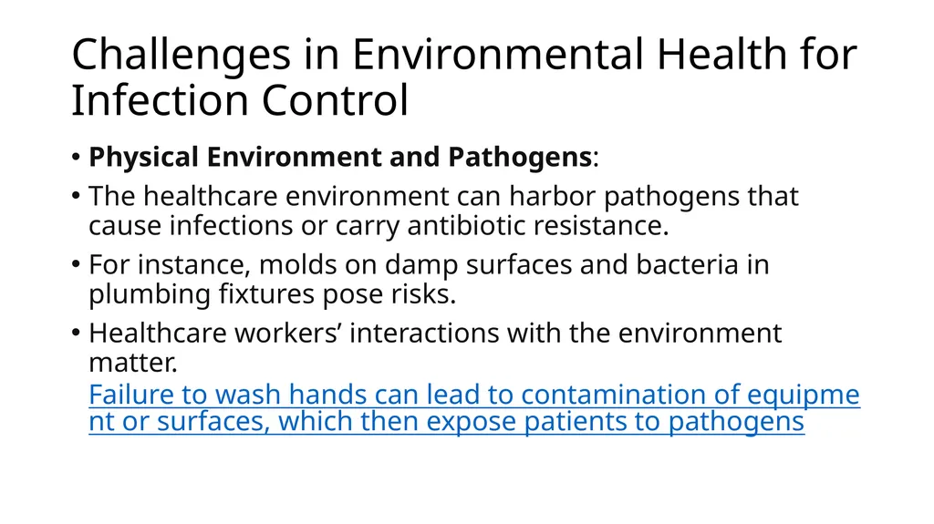 Infection Control and Prevention in Environmental - slide 37 of 49