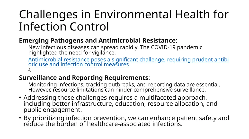 Infection Control and Prevention in Environmental - slide 39 of 49