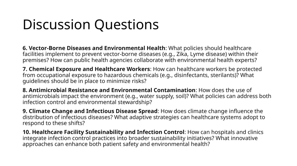 Infection Control and Prevention in Environmental - slide 3 of 49