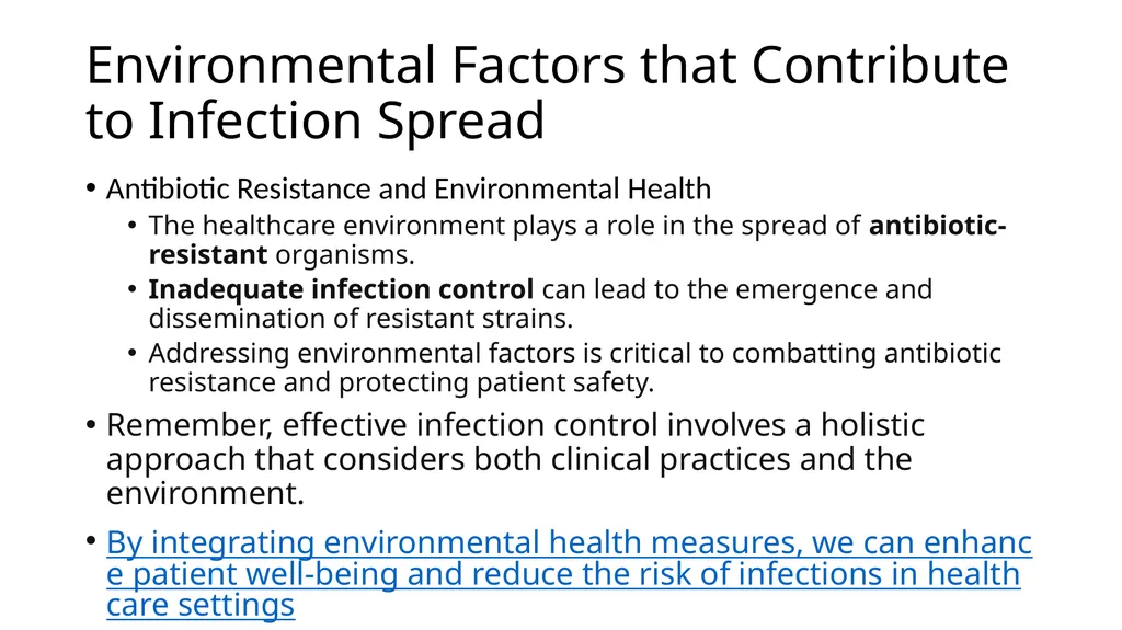 Infection Control and Prevention in Environmental - slide 12 of 49