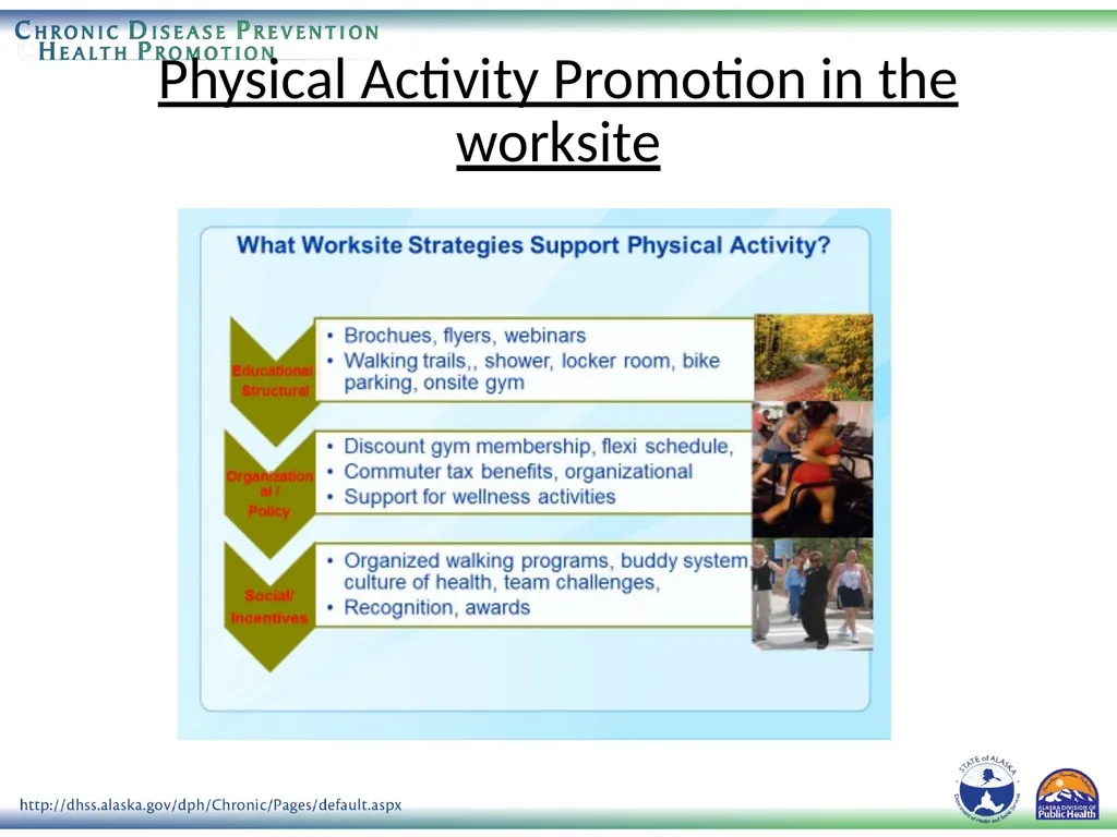 Physical Activity Promotion in the worksite The - slide 3 of 5