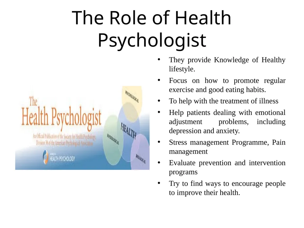 Health Psychology Meaning Of Health in social - slide 14 of 16