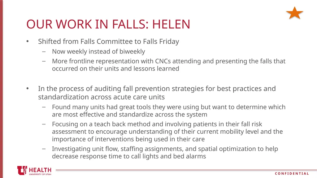 University of Utah Health Patient Safety Program - slide 14 of 16