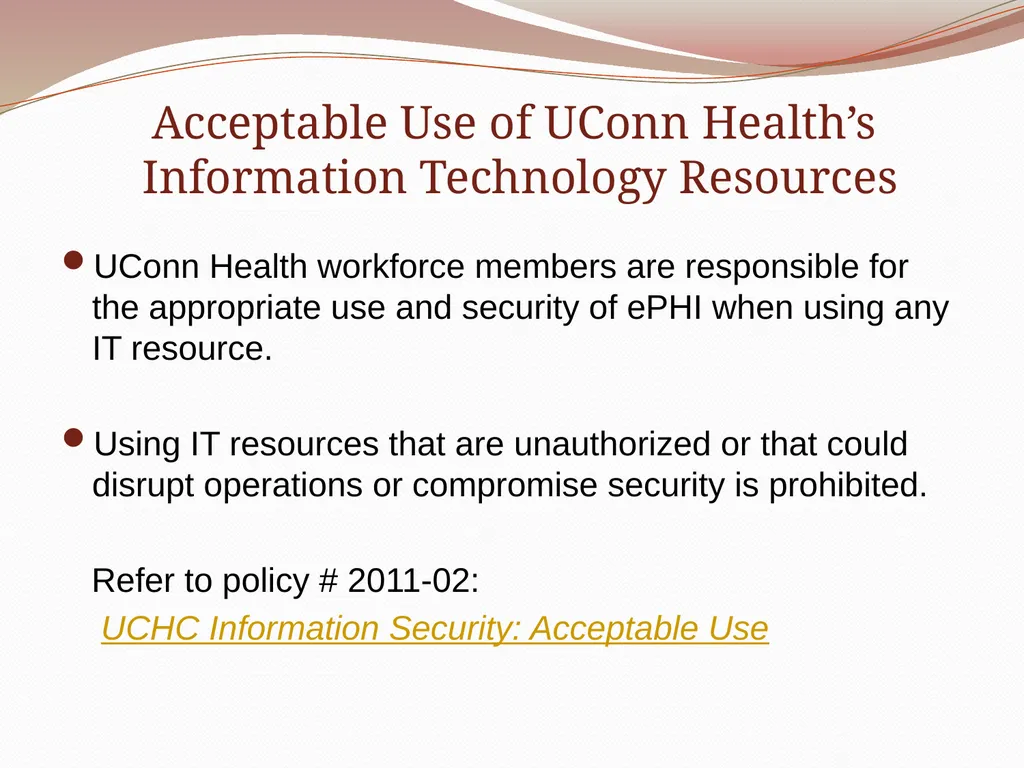 HIPAA/HITECH Privacy and Security Student Training - slide 57 of 90