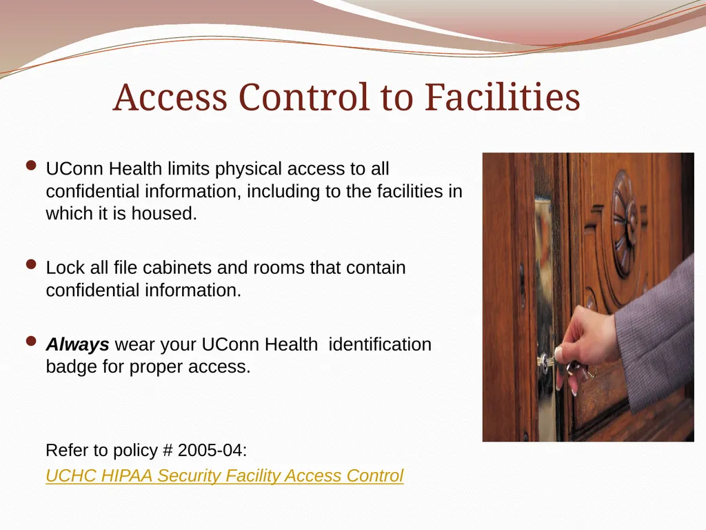HIPAA/HITECH Privacy and Security Student Training - slide 59 of 90