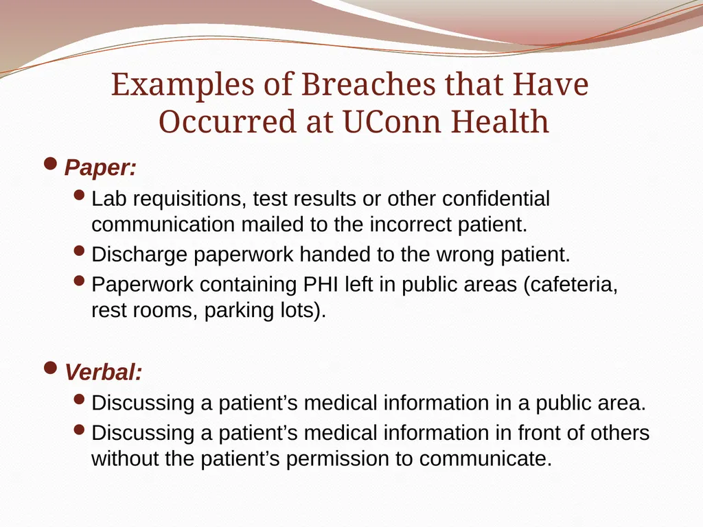 HIPAA/HITECH Privacy and Security Student Training - slide 82 of 90