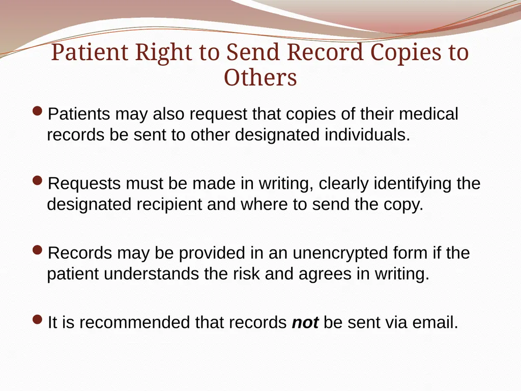 HIPAA/HITECH Privacy and Security Student Training - slide 25 of 90