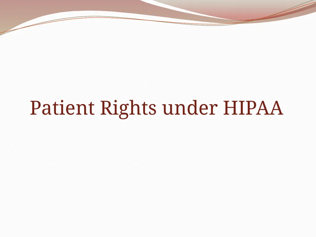 HIPAA/HITECH Privacy and Security Student Training - slide 18 of 90