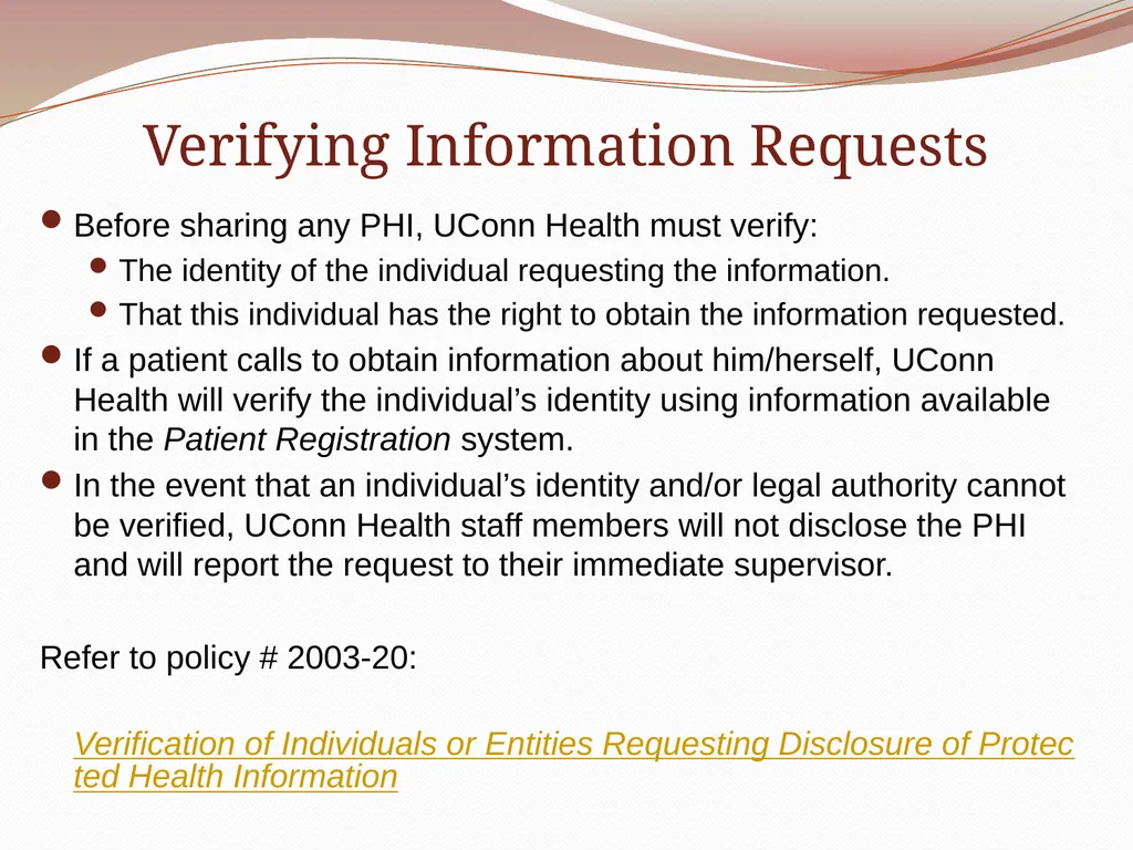 HIPAA/HITECH Privacy and Security Student Training - slide 46 of 90