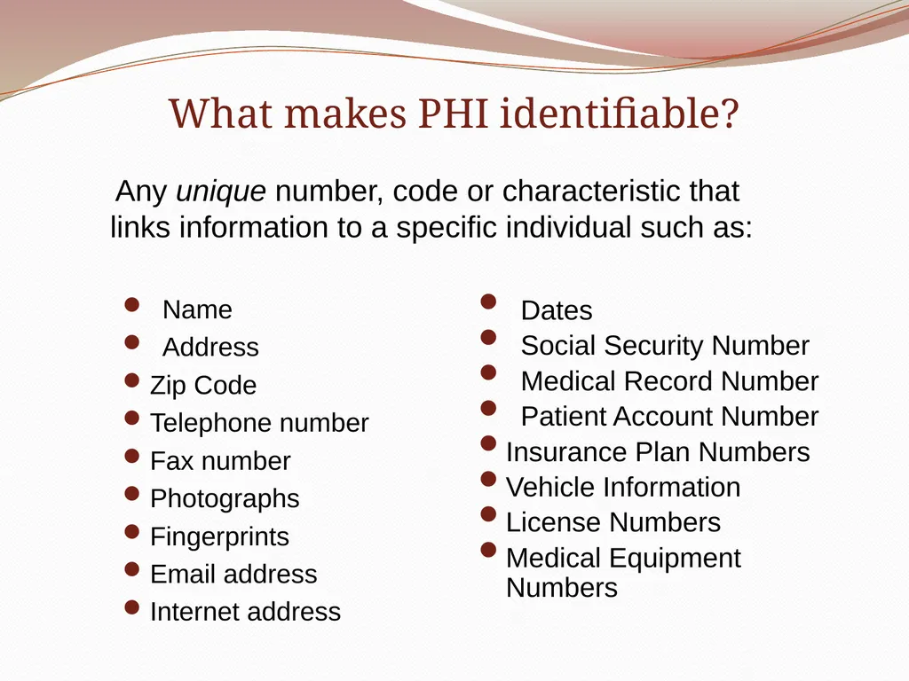 HIPAA/HITECH Privacy and Security Student Training - slide 13 of 90