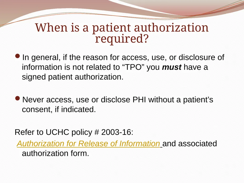 HIPAA/HITECH Privacy and Security Student Training - slide 40 of 90