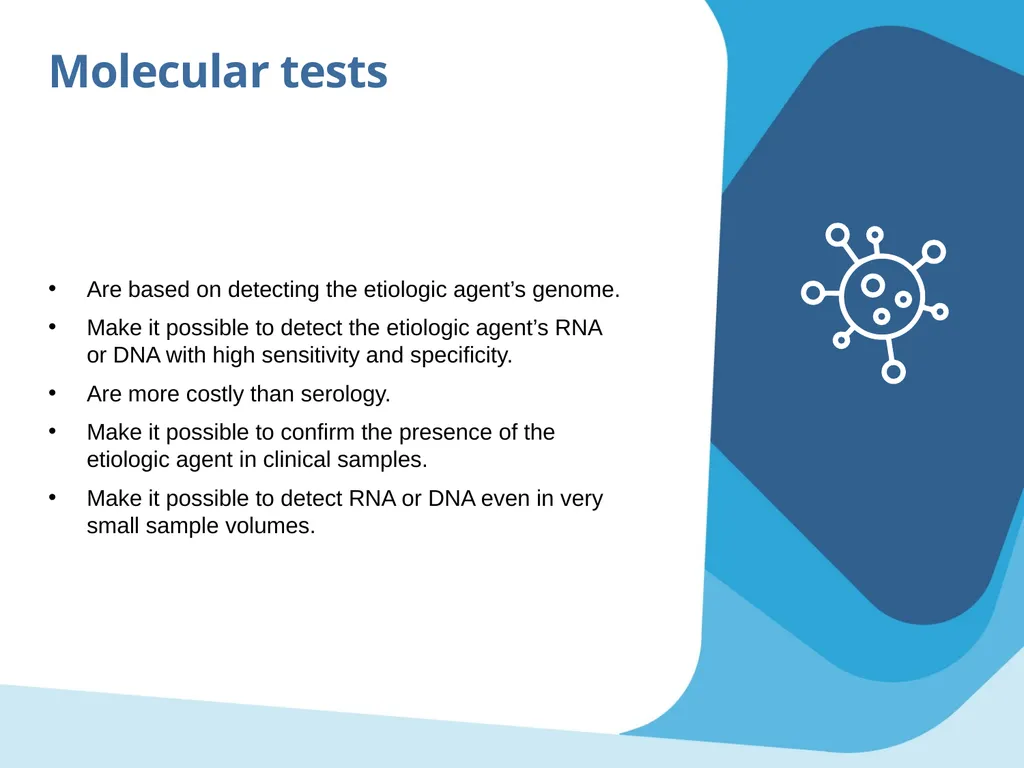 Laboratory tests Objectives Identify the main - slide 10 of 28