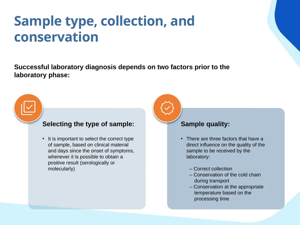 Laboratory tests Objectives Identify the main - slide 14 of 28