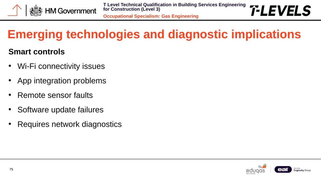 Occupational Specialism: Gas Engineering K1.28 - slide 75 of 84