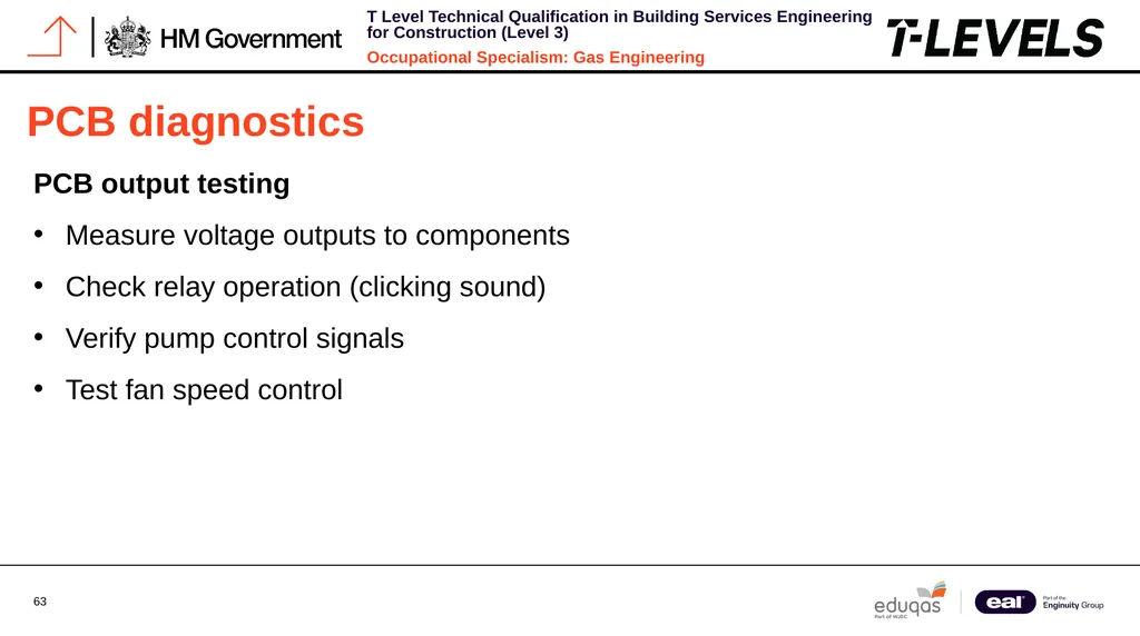 Occupational Specialism: Gas Engineering K1.28 - slide 63 of 84