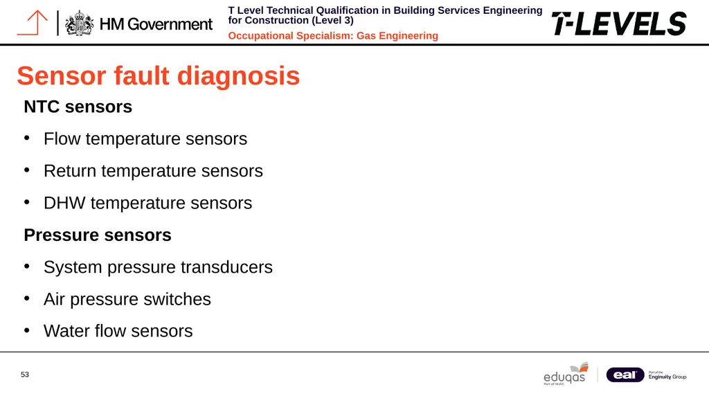 Occupational Specialism: Gas Engineering K1.28 - slide 53 of 84