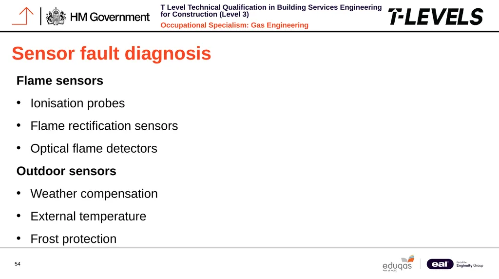 Occupational Specialism: Gas Engineering K1.28 - slide 54 of 84