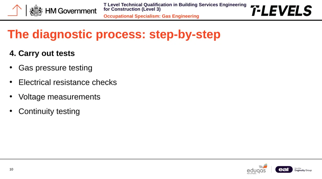 Occupational Specialism: Gas Engineering K1.28 - slide 10 of 84